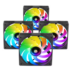 Mars Gaming MFSI4KIT MFSI4KIT, Ventilador, 12 cm, Negro 2