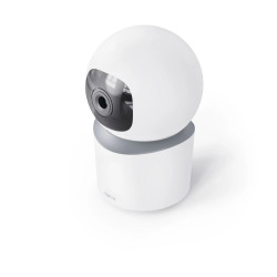 Hama 00176652 00176652, Cámara de seguridad IP, Interior, Inalámbrico, Escritorio/pared, Blanco, Bombilla 2