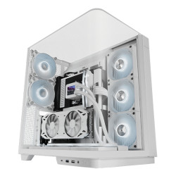 Mars Gaming MCINFINIOW MC-INFINIOW, Torre, PC, Blanco, ATX, micro ATX, Mini-ITX, Juego, Multi 2