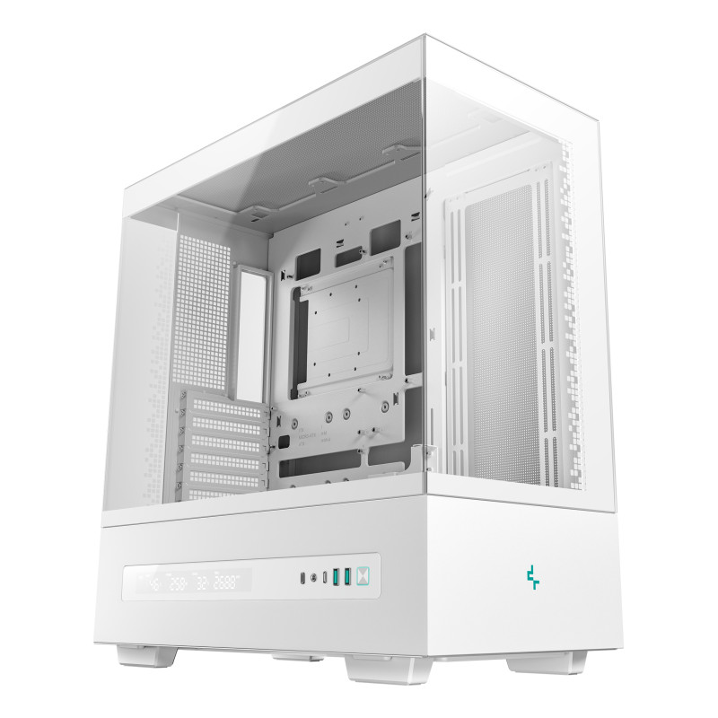 DeepCool R-CH690-WHNNA0D-G-1 CH690, Torre, PC, Blanco, ATX, micro ATX, Mini-ITX, Acrilonitrilo butadieno estireno (ABS), SPCC,