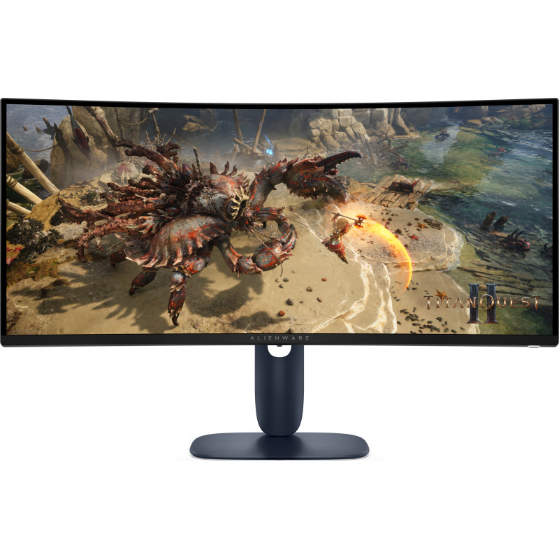 Alienware GAME-AW3425DWM AW3425DWM, 86,4 cm (34"), 3440 x 1440 Pixeles, Wide Quad HD, LCD, 4 ms, Negro, Azul