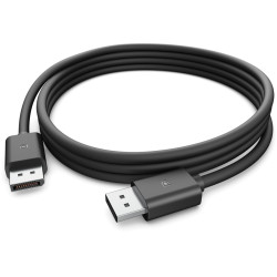 DELL DELL-CB325D-BK CB325D, 1,8 m, DisplayPort, DisplayPort, Macho, Macho, 7680 x 4320 Pixeles