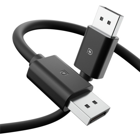 DELL DELL-CB325D-BK CB325D, 1,8 m, DisplayPort, DisplayPort, Macho, Macho, 7680 x 4320 Pixeles