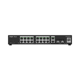 Ruijie Networks RG-ES220GS-P RG-ES220GS-P, Gestionado, L2, Gigabit Ethernet (10/100/1000), Energía sobre Ethernet (PoE)