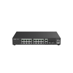 Ruijie Networks RG-ES220GS-P RG-ES220GS-P, Gestionado, L2, Gigabit Ethernet (10/100/1000), Energía sobre Ethernet (PoE) 2