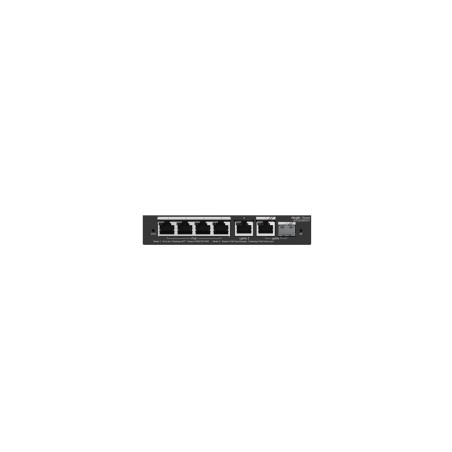 Ruijie Networks RG-ES206GS-P RG-ES206GS-P, Gestionado, L2, Gigabit Ethernet (10/100/1000), Bidireccional completo (Full
