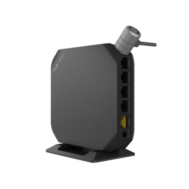 Ruijie Networks RG-EG105GW(T) RG-EG105GW(T), Wi-Fi 5 (802.11ac), Doble banda (2,4 GHz / 5 GHz), Ethernet, Negro, Router de