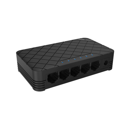 Ruijie Networks RG-ES05 RG-ES05, No administrado, Fast Ethernet (10/100), Bidireccional completo (Full duplex)