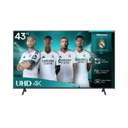 Hisense 20015975 43A6Q, 109,2 cm (43"), 3840 x 2160 Pixeles, LED, Smart TV, Wifi, Negro 2