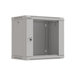 Lanberg WF03-5309-10S WF03-5309-10S, Bastidor de pared, 9U, 60 kg, Bloqueo del teclado, Rieles de rack, 13,8 kg