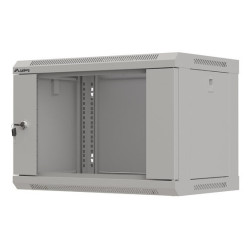 Lanberg WF03-5306-10S WF03-5306-10S, Bastidor de pared, 6U, 60 kg, Bloqueo del teclado, Rieles de rack, 11,3 kg 2