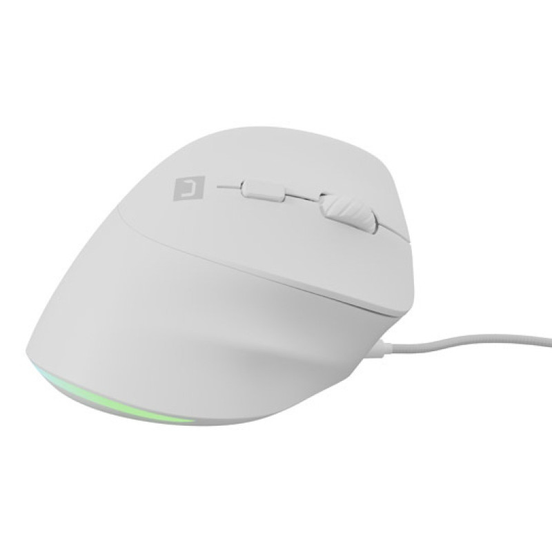 NATEC NMY-2273 Crake 2 Pro, mano derecha, Diseño vertical, Óptico, USB tipo A, 12800 DPI, 7000 pps