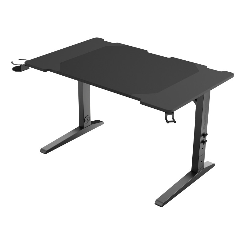 GENESIS NDS-2248 Holm Modular 120, Derecho, Forma rectangular, MDF, Acero, Juego, Negro
