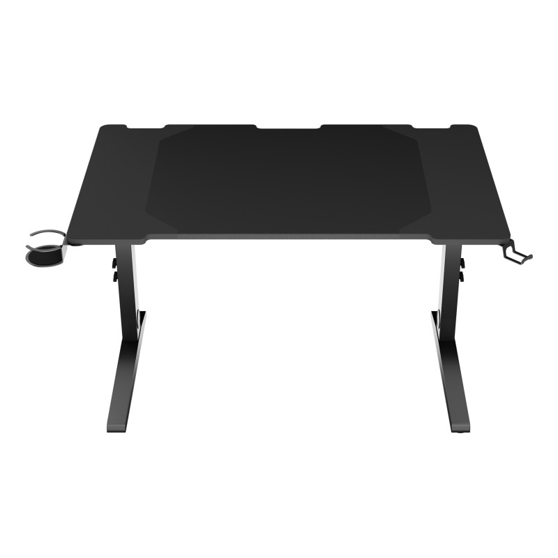 GENESIS NDS-2248 Holm Modular 120, Derecho, Forma rectangular, MDF, Acero, Juego, Negro