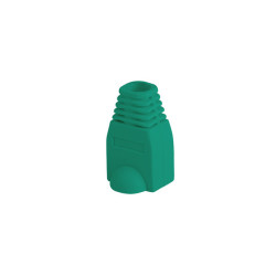 Lanberg PLB-1000-G PLB-1000-G, Funda sujetacables, Verde, Cloruro de polivinilo (PVC), RJ-45, 100 pieza(s)
