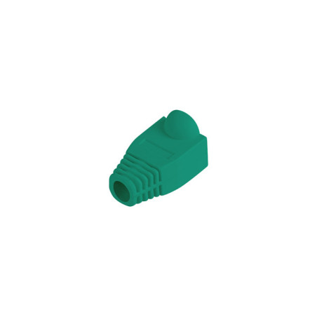 Lanberg PLB-1000-G PLB-1000-G, Funda sujetacables, Verde, Cloruro de polivinilo (PVC), RJ-45, 100 pieza(s)