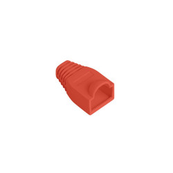 Lanberg PLB-1000-R PLB-1000-R, Funda sujetacables, Rojo, Cloruro de polivinilo (PVC), RJ-45, 100 pieza(s) 2