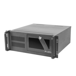 Lanberg SC01-4504-10B SC01-4504-10B, Bastidor (4U), Negro, 3 Ventilador(es), Unidad de disco duro, Unidad de disco duro