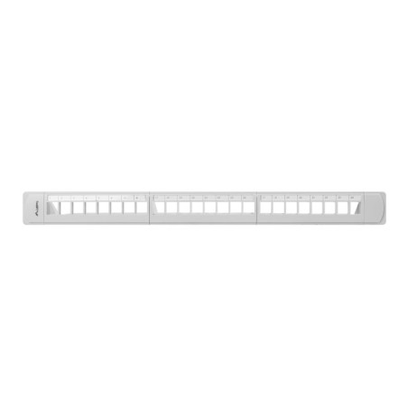 Lanberg PPKS-1124-S PPKS-1124-S, Montaje en bastidor, 1U, Gris, Acrilonitrilo butadieno estireno (ABS), Plástico, KSU5-1000,