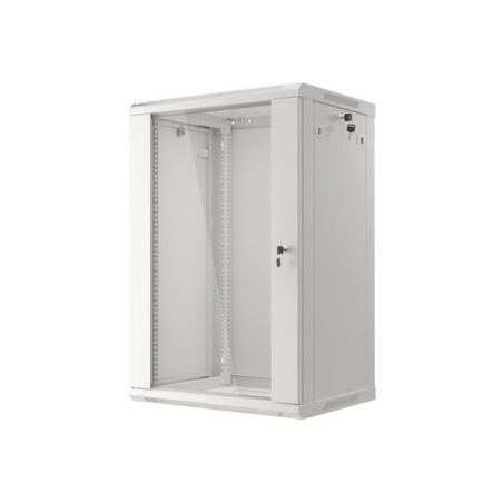 Lanberg WF01-6418-10S WF01-6418-10S, Bastidor de pared, 18U, 60 kg, 27 kg, Gris