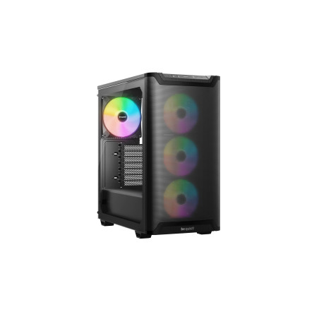 be quiet! BGW78 Pure Base 501 LX Black, Midi Tower, PC, Negro, ATX, micro ATX, Mini-ATX, Acrilonitrilo butadieno estireno