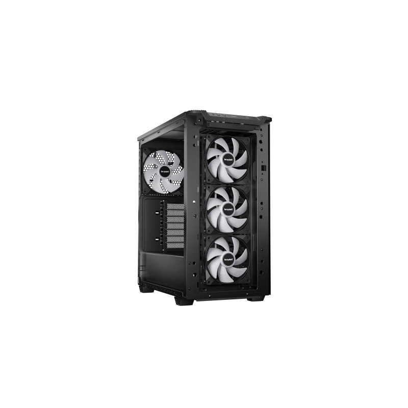 be quiet! BGW78 Pure Base 501 LX Black, Midi Tower, PC, Negro, ATX, micro ATX, Mini-ATX, Acrilonitrilo butadieno estireno