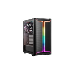 be quiet! BGW76 Pure Base 501 DX Black, Midi Tower, PC, Negro, ATX, micro ATX, Mini-ATX, Acrilonitrilo butadieno estireno