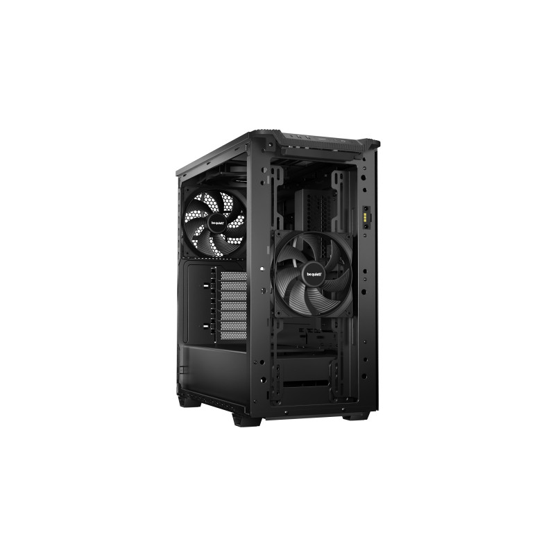 be quiet! BGW76 Pure Base 501 DX Black, Midi Tower, PC, Negro, ATX, micro ATX, Mini-ATX, Acrilonitrilo butadieno estireno