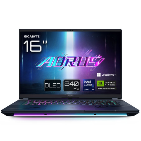 GIGABYTE AORUS MASTER 16 BZHC6PTE64SP AORUS MASTER 16 BZHC6PTE64SP, Intel Core Ultra 9, 40,6 cm (16"), 2560 x 1600 Pixeles, 32