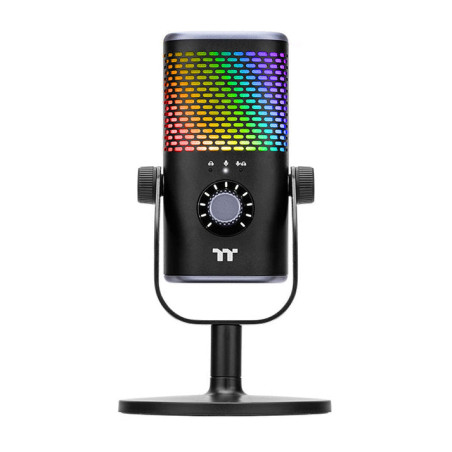 Thermaltake GSG-GSF-MCMTBK-01 TT GS50, Micrófono para videoconsola, -40 dB, 20 - 20000 Hz, 32 Ω, 24 bit, 96 kHz