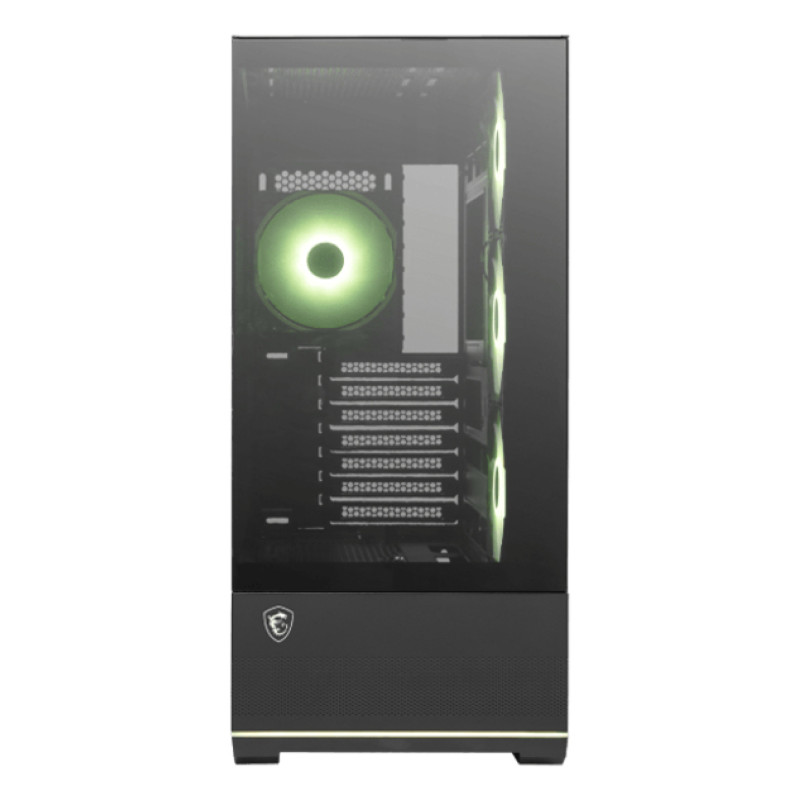MSI MAG PANO 110R PZ MAG PANO 110R PZ, Midi Tower, PC, Negro, ATX, micro ATX, Mini-ATX, Vidrio templado, Juego
