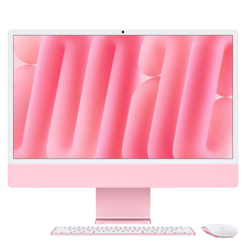 Apple MD2U4Y/A iMac , 59,7 cm (23.5"), 4.5K Ultra HD, Apple M, 24 GB, 512 GB, macOS Sequoia