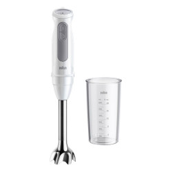Braun 0X22111507 MultiQuick 5 MQ 50001 M, Batidora de inmersión, 1,2 m, 1000 W, Gris, Blanco
