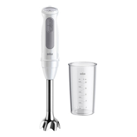 Braun 0X22111507 MultiQuick 5 MQ 50001 M, Batidora de inmersión, 1,2 m, 1000 W, Gris, Blanco