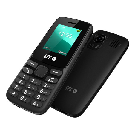 SPC 2341N Talk 2 Go, Barra, SIM doble, 4,5 cm (1.77"), 0,08 MP, 1000 mAh, Negro