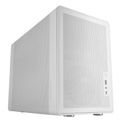 Mars Gaming MCXPROW MC-XPROW, Mini Tower, PC, Blanco, micro ATX, Mini-ITX, Malla, Hogar / Oficina