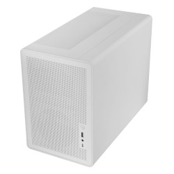 Mars Gaming MCXPSW MC-XPSW, Mini Tower, PC, Blanco, micro ATX, Mini-ITX, Malla, Hogar / Oficina