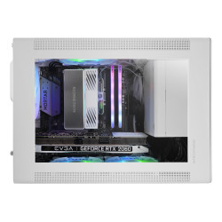 Mars Gaming MCXPSW MC-XPSW, Mini Tower, PC, Blanco, micro ATX, Mini-ITX, Malla, Hogar / Oficina 2