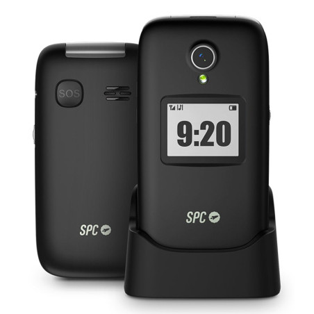 SPC 2334N Polaris, Concha, SIM única, 7,11 cm (2.8"), 2 MP, 1400 mAh, Negro
