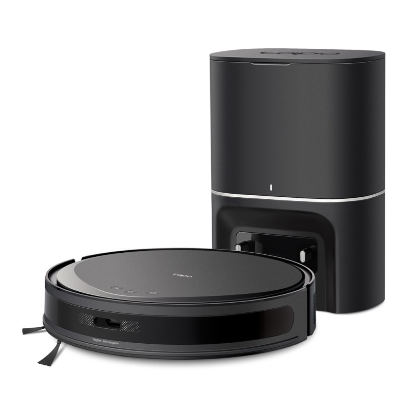 TP-Link TAPO RV20 MAX PLUS Tapo RV20 Max Plus, Sin bolsa, Negro, Alrededor, Bolsa para el polvo, Carga, Purification, 55 dB