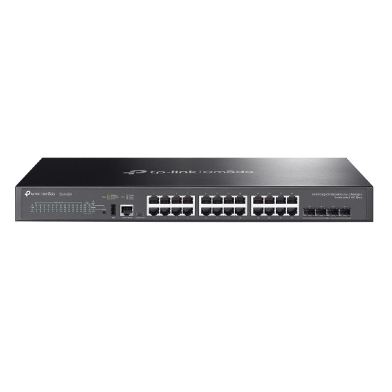 TP-Link SG5428X Omada SG5428X, Gestionado, L3, Gigabit Ethernet (10/100/1000), Montaje en rack