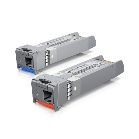 Ubiquiti UACC-OM-SM-10G-S-20 UACC-OM-SM-10G-S-20, Fibra óptica, 10000 Mbit/s, LC, 10000 m, 1270 nm, 1330 nm