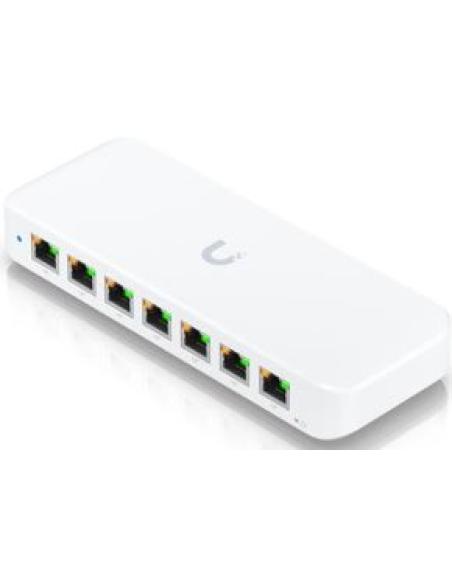 switch - ultra 8 puertos rj45 con 7 puertos poe 42w rj45 10/100/1000mbps sobremesa geastion managed
