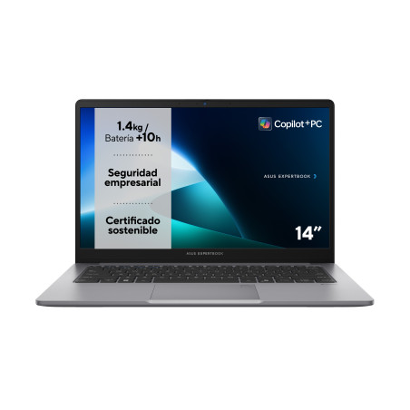 ASUS 90NX0871-M00M10 ExpertBook P1 P1403CVA-S60543X - Ordenador Portátil 14" Full HD (Intel Core i3-1315U, 16GB RAM, 512GB