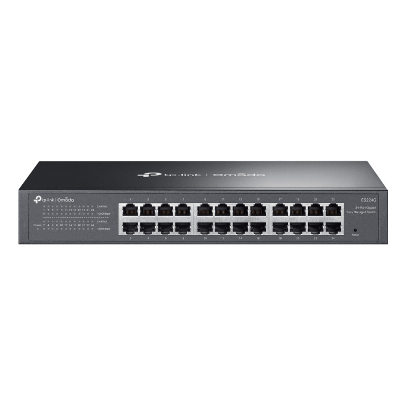 TP-Link ES224G Omada ES224G, Gestionado, L2, Gigabit Ethernet (10/100/1000), Montaje en rack