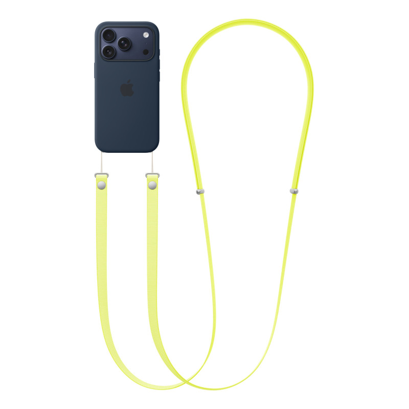Apple MGGE4ZM/A MGGE4ZM/A, Correa, Amarillo, Tereftalato de polietileno reciclado (rPET), Acero inoxidable, Neon Yellow, Apple,