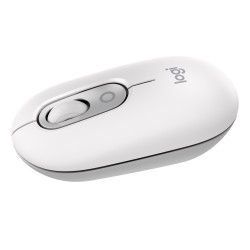 Logitech 910-007411 POP Mouse, ratón inalámbrico Bluetooth compacto y portátil con botones programables y clics discretos,