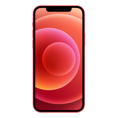 Apple MGJ73QL/A iPhone 12 , 15,5 cm (6.1"), 2532 x 1170 Pixeles, 64 GB, 12 MP, iOS 14, Rojo