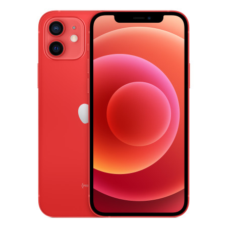 Apple MGJ73QL/A iPhone 12 , 15,5 cm (6.1"), 2532 x 1170 Pixeles, 64 GB, 12 MP, iOS 14, Rojo