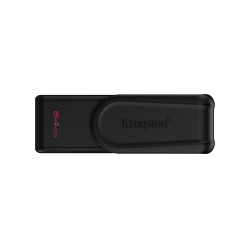 Kingston Technology DTXS/64GB DataTraveler 64GB Portable USB 3.2 Gen 1 Exodia S (Black/Black), 64 GB, USB tipo A, 3.2 Gen 1